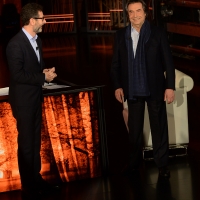 Foto Nicoloro G. 10-01-2016 Milano Trasmissione televisiva su Rai 3 ' Che tempo che fa '. nella foto Fabio Fazio e il maestro Riccardo Muti.