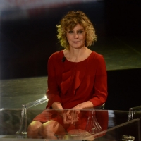 Foto Nicoloro G.   17/10/2015  Milano    Trasmissione televisiva su Rai 3 ' Che fuori tempo che fa '. nella foto l' attrice Margherita Buy.