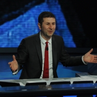 Foto Nicoloro G. 04/03/2012 Milano Trasmissione televisiva su Rai3 ” Che tempo che fa ” condotta da Fabio Fazio. nella foto Fabio Fazio