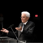 Foto Nicoloro G.   28/07/2022   Ravenna   Nella ricorrenza del centenario dell' assalto fascista alla Federazione delle Cooperative di Ravenna cerimonia alla presenza del Presidente della Repubblica. nella foto il Presidente Sergio Mattarella.