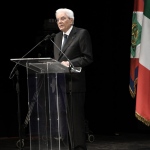 Foto Nicoloro G.   28/07/2022   Ravenna   Nella ricorrenza del centenario dell' assalto fascista alla Federazione delle Cooperative di Ravenna cerimonia alla presenza del Presidente della Repubblica. nella foto il Presidente Sergio Mattarella.