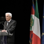 Foto Nicoloro G.   28/07/2022   Ravenna   Nella ricorrenza del centenario dell' assalto fascista alla Federazione delle Cooperative di Ravenna cerimonia alla presenza del Presidente della Repubblica. nella foto il Presidente Sergio Mattarella.