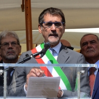 Foto Nicoloro G.  02/08/2015   Bologna   Trentacinquesimo anniversario della strage alla stazione di Bologna. nella foto il sindaco di Bologna Virginio Merola.