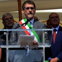 Foto Nicoloro G.  02/08/2015   Bologna   Trentacinquesimo anniversario della strage alla stazione di Bologna. nella foto il sindaco di Bologna Virginio Merola.