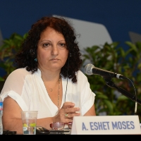 Foto Nicoloro G. 23/08/2017 Rimini Quarta giornata della 38° edizione del Meeting di Rimini che quest' anno ha come tema ' Quello che tu erediti dai tuoi padri, riguadagnatelo, per possederlo”. nella foto Alisa Eshet Moses esponente del Movimento Women Wage Peace.