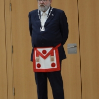 Foto Nicoloro G. 07/04/2017 Rimini Il Grande Oriente d\' Italia ( GOI ) celebra i 300 anni di Massoneria nell\' ambito dell\' annuale assemblea della Gran Loggia che riunisce tutte le Logge d\' Italia. Il tema di questa edizione e\' \' La memoria del passato. Le radici nel futuro \'. nella foto un massone.