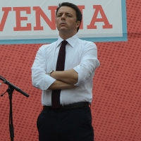 Foto Nicoloro G. 03/06/2016 Ravenna Chiusura campagna elettorale amministrative del PD a Ravenna con l' intervento del presidente del Consiglio. nella foto il premier Matteo Renzi.