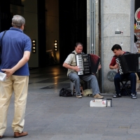 Foto Nicoloro G. Scatti fotografici fatti per strada immortalando musicisti, strumenti musicali e ... suoni. nella foto
