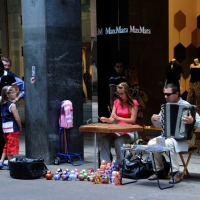 Foto Nicoloro G. Scatti fotografici fatti per strada immortalando musicisti, strumenti musicali e ... suoni. nella foto