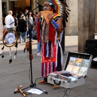 Foto Nicoloro G. Scatti fotografici fatti per strada immortalando musicisti, strumenti musicali e ... suoni. nella foto