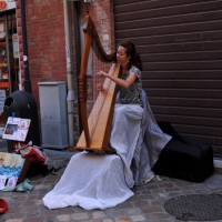 Foto Nicoloro G. Scatti fotografici fatti per strada immortalando musicisti, strumenti musicali e ... suoni. nella foto