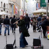 Foto Nicoloro G. Scatti fotografici fatti per strada immortalando musicisti, strumenti musicali e ... suoni. nella foto