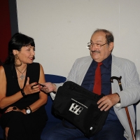 Foto Nicoloro G. 29/02/2016 Milano Panoramica di foto d' archivio di Umberto Eco. nella foto Umberto Eco ospite alla Milanesiana del 04/07/2011 con Elisabetta Sgarbi.
