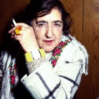 11/10/1993 Milano La poetessa Alda Merini ad una serata di premiazioni al Teatro San Babila.