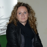 Foto Nicoloro G. 18/10/2013 Bagnacavallo ( Ravenna ) I° Festival Nazionale dell’ Incisione Contemporanea organizzato dal Gabinetto delle Stampe antiche e moderne del Museo Civico delle Cappuccine. nella foto Elena Molena