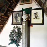 Foto Nicoloro G.   02/06/2022   Ravenna   A 140° anni dalla morte di Giuseppe Garibaldi ' l' eroe dei due mondi ' viene celebrato nel capanno che lo vide fuggiasco inseguito dalle truppe austriache in quella che fu la sua ' trafila ' in terra di Romagna. nella foto l' interno del capanno, restaurato e curato sin dal 1882, anno di morte di Garibaldi, dalla societa' Conservatrice del Capanno Garibaldi.