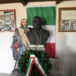 Foto Nicoloro G.   02/06/2022   Ravenna   A 140° anni dalla morte di Giuseppe Garibaldi ' l' eroe dei due mondi ' viene celebrato nel capanno che lo vide fuggiasco inseguito dalle truppe austriache in quella che fu la sua ' trafila ' in terra di Romagna. nella foto l' interno del capanno, restaurato e curato sin dal 1882, anno di morte di Garibaldi, dalla societa' Conservatrice del Capanno Garibaldi.