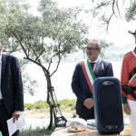 Foto Nicoloro G.   02/06/2022   Ravenna   A 140° anni dalla morte di Giuseppe Garibaldi ' l' eroe dei due mondi ' viene celebrato nel capanno che lo vide fuggiasco inseguito dalle truppe austriache in quella che fu la sua ' trafila ' in terra di Romagna. nella foto a sinistra il professore Cosimo Ceccuti, presidente della Fondazione Spadolini, e il vicesindaco di Ravenna Eugenio Fusignani.