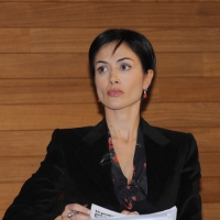 Foto Nicoloro G. 17/01/2011 Milano Presentazione per iniziativa della rivista ” Elle Italia ” del libro bianco con 15 proposte concrete per migliorare la vita delle donne. nella foto Mara Carfagna