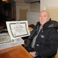 Foto Nicoloro G. 07/01/2011 Reggio Emilia Primo appuntamento ufficiale per i 150 anni dell’ Unita’ d’ Italia alla presenza del capo dello Stato. nella foto Eugenio Rossi da Reggio Emilia