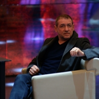 Foto Nicoloro G.  15/03/2014  Milano   Trasmissione televisiva su Rai 3  "Che tempo che fa". nella foto il regista della trasmissione e di "Sanremo 2014" Duccio Forzano.