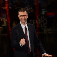 Foto Nicoloro G.   15/03/2014  Milano   Trasmissione televisiva su Rai 3  "Che tempo che fa". nella foto il conduttore Fabio Fazio.