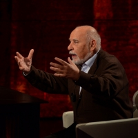 Foto Nicoloro G.   15/03/2014  Milano   Trasmissione televisiva su Rai 3  "Che tempo che fa". nella foto lo scrittore marocchino Tahar Ben Jelloun.