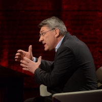 Foto Nicoloro G.   15/03/2014  Milano   Trasmissione televisiva su Rai 3  \"Che tempo che fa\". nella foto il segretario Fiom Maurizio Landini.