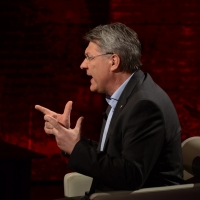 Foto Nicoloro G.   15/03/2014  Milano   Trasmissione televisiva su Rai 3  "Che tempo che fa". nella foto il segretario Fiom Maurizio Landini.
