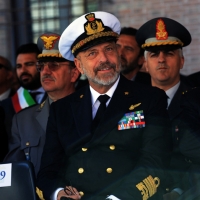 Foto Nicoloro G.   10/05/2015  Ravenna    Diciannovesimo raduno nazionale dei Marinai d' Italia. nella foto il Capo di Stato Maggiore della Marina Giuseppe De Giorgi.