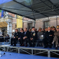 Foto Nicoloro G.   10/05/2015  Ravenna    Diciannovesimo raduno nazionale dei Marinai d' Italia. nella foto il Capo di Stato Maggiore della Marina Giuseppe De Giorgi durante il suo intervento.