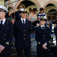 Foto Nicoloro G.   10/05/2015  Ravenna    Diciannovesimo raduno nazionale dei Marinai d' Italia. nella foto molte sono le donne che hanno scelto la carriera nella Marina Militare.