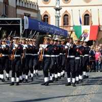 Foto Nicoloro G.  10/05/2015  Ravenna    Diciannovesimo raduno nazionale dei Marinai d' Italia. nella foto fucilieri del battaglione San Marco.