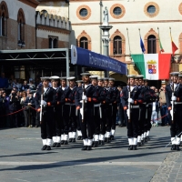 Foto Nicoloro G. 10/05/2015 Ravenna Diciannovesimo raduno nazionale dei Marinai d' Italia. nella foto fucilieri del battaglione San Marco.