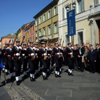 Foto Nicoloro G.   10/05/2015  Ravenna    Diciannovesimo raduno nazionale dei Marinai d\' Italia. nella foto fucilieri del battaglione San Marco.