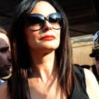 Foto Nicoloro G.  10/05/2015  Ravenna    Diciannovesimo raduno nazionale dei Marinai d' Italia. nella foto l' attrice Maria Grazia Cucinotta, testimonial dell' evento.