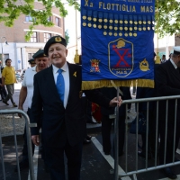 Foto Nicoloro G.  10/05/2015  Ravenna    Diciannovesimo raduno nazionale dei Marinai d' Italia. nella foto un veterano della flottiglia MAS.