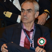 Foto Nicoloro G. 26/05/2017 Ravenna 2° Forum Nazionale sulla sicurezza nei Porti. nella foto il presidente di Angopi Cesare Guidi.