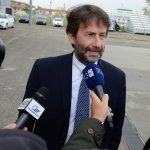Foto Nicoloro G.   05/11/2019   Ravenna   Alla presenza del Capo dello Stato si e' svolta la cerimonia in ricordo di Benigno Zaccagnini, nel trentesimo anniversario della sua morte. nella foto il ministro Dario Franceschini.