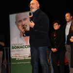Foto Nicoloro G.   18/01/2020   Ravenna    Campagna elettorale per le votazioni regionali del 26 gennaio in Emilia-Romagna. nella foto Stefano Bonaccini, candidato e presidente uscente della regione Emilia-Romagna.