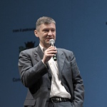 Foto Nicoloro G.   25-26/05/2022   Ravenna Quarta edizione del \' Bioeconomy Day \', due giorni di dibattiti e confronti tra operatori di diversi settori e studenti, focalizzandosi non solo sulla Bioeconomia circolare quale pilastro della transizione ecologica ma anche come risorsa per le nuove generazioni. nella foto Alberto Credi prorettore dell\' Universita\' di Bologna.