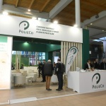 Foto Nicoloro G.   07/11/2023   Rimini   26° edizione di Ecomondo, evento internazionale di riferimento in Europa e nel bacino del Mediterraneo per la tecnologia, i servizi e le soluzioni nei settori dell' Economia Verde e Circolare. nella foto uno degli stand allestiti per l' evento.