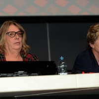 Foto Nicoloro G. 13/12/2018 Riccione ( Rimini ) Seconda giornata del 27° Congresso Nazionale FIOM-CGIL. nella foto da sinistra la segretaria generale FIOM-CGIL Francesca Re David e Susanna Camusso segertaria generale CGIL.
