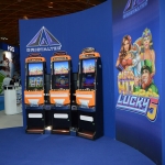 Foto Nicoloro G.   13/03/2019   Rimini   Trentunesima edizione di \' ENADA Primavera \', la piu\' importante manifestazione del Sud Europa dedicata al gioco responsabile e legale. nella foto videogiochi esposti.