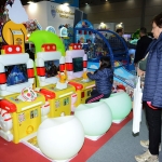 Foto Nicoloro G.   13/03/2019   Rimini   Trentunesima edizione di ' ENADA Primavera ', la piu' importante manifestazione del Sud Europa dedicata al gioco responsabile e legale. nella foto anche i bimbi trovano i loro giochi.