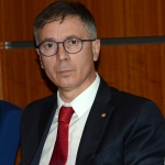 Foto Nicoloro G.   13/03/2019   Rimini   Trentunesima edizione di ' ENADA Primavera ', la piu' importante manifestazione del Sud Europa dedicata al gioco responsabile e legale. nella foto Domenico Distante, presidente della SAPAR, che ha promosso l' evento.