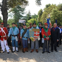 Foto Nicoloro G. 27/05/2012 Ravenna Si e’ svolto nella città romagnola il 31° Raduno Nazionale dei Fanti d’ Italia con la partecipazione del ministro della Difesa l’ ammiraglio Gianpaolo Di Paola. nella foto Fanti in divisa d' epoca