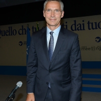 Foto Nicoloro G. 24/08/2017 Rimini Quinta giornata della 38° edizione del Meeting di Rimini che quest' anno ha come tema ' Quello che tu erediti dai tuoi padri, riguadagnatelo, per possederlo”. nella foto il segretario generale della NATO Jens Stoltenberg.