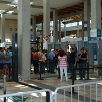 Foto Nicoloro G. 21/08/2017 Rimini Seconda giornata della 38° edizione del Meeting di Rimini che quest\' anno ha come tema \' Quello che tu erediti dai tuoi padri, riguadagnatelo, per possederlo”. nella foto intensi i controlli e le disposizioni per la sicurezza.