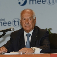 Foto Nicoloro G.    21/08/2017    Rimini     Seconda giornata della 38° edizione del Meeting di Rimini che quest' anno ha come tema ' Quello che tu erediti dai tuoi padri, riguadagnatelo, per possederlo”. nella foto Fabio Cerchiai, presidente Autostrade per l' Italia.